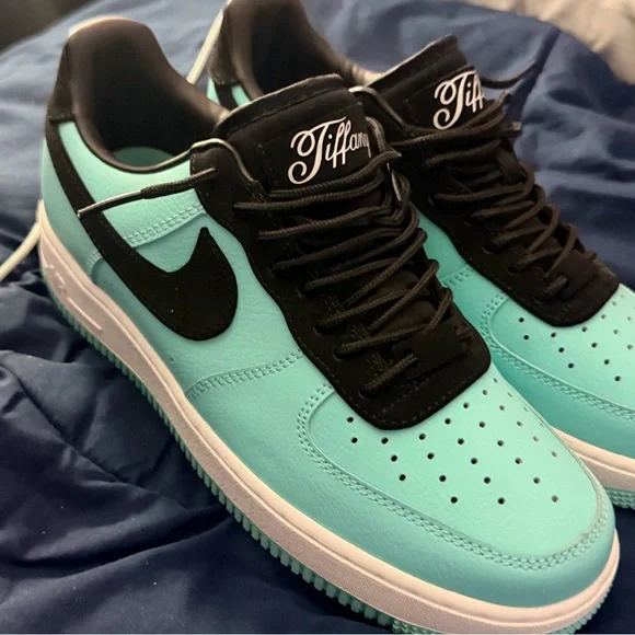 Tiffany & Co. Blue and Black Sneakers - Picture 4 of 5